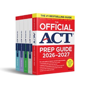 The Official ACT Subject Guides 2026 - 2027, Complete Set - 3rd Edition (Paperback) - 1 of 1