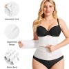 Nebility™ Women's Segmented Waist Trainer 3 Hooks Tummy Control Corset Shapewear - 2 of 4