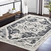Non-Shedding Non Slip Area Rug, Medallion Textured Carpet, Vintage Floral Floor Carpet for Dining Room Home Office Playroom Dorm Living Room Bedroom - 4 of 4