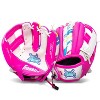 Franklin Sports Air Tech Series 9" Teeball Gloves Set - White/Pink - 2 of 3
