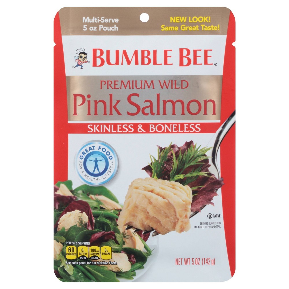 UPC 086600240848 product image for Bumble Bee Skinless & Boneless Premium Wild Pink Salmon 5-oz. | upcitemdb.com