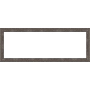 Amanti Art Pinstripe Lead Gray Framed Magnetic Dry Erase Board - 1 of 4