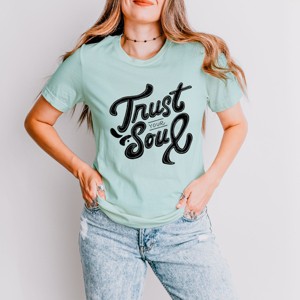 Simply Sage Market Trust Your Soul Short Sleeve Tee - 1 of 4
