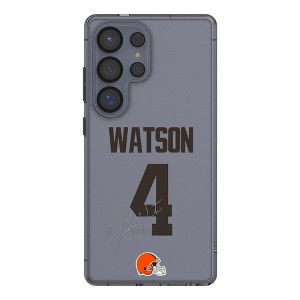 NFL Cleveland Browns Players Game Tactic Clear Cell Phone Case for Samsung Galaxy - 1 of 4