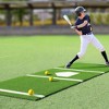 Dexmalle 10x3.8 ft Indoor/Outdoor Portable Baseball Softball Hitting Mat - 2 of 4