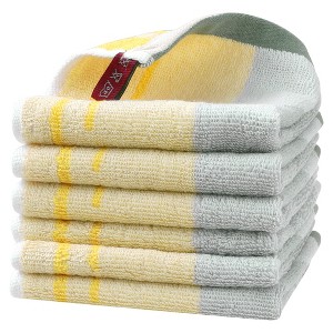 Unique Bargains Absorbent Soft Reusable Cotton Cleaning Cloth 10" x 10" - 1 of 4