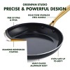 GreenPan Studio 12" Ceramic Nonstick Covered Aluminum Fry pan Black - 4 of 4