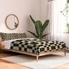 Deny Designs Jen Du Black and Beige Retro Comforter Bedding Set - 2 of 3
