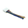Unique Bargains DC 12V 14 Pin Car Female DVD Radio Wire Harness Adapter Connector for Subaru - 2 of 3