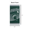 Sweet Home Collection NCAA Michigan State Spartans 30" x 60" Beach Towel - 3 of 3