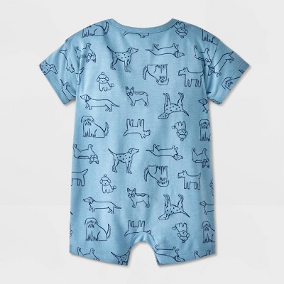 Baby Boys' Short Sleeve Romper - Cat & Jack™