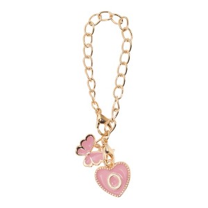 Unique Bargains Butterfly Heart Cup Chain Charm Water Cup Pendant 1 Pc - 1 of 4