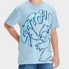 Boys' Disney Lilo & Stitch Short Sleeve Graphic T-Shirt - Heather Gray - 2 of 4