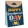 Big Dot of Happiness Happy Grandparents Day - Grandma & Grandpa Gift Favor Bags - Party Goodie Boxes - Set of 12 - 3 of 4