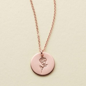 Made By Mary | June Birth Flower Necklace - 1 of 4