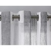 Garvee Sheer Stripe Curtains for Living Room Bedroom Window Grommet Voile Drapes, 2 Panels - 3 of 4