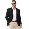 Men's Casual Blazer Jacket One Button Sport Coat Lightweight Slim Fit Suit - image 2 of 4