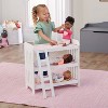 Badger Basket Triple Doll Bunk Bed With Ladder, Bedding, And Free  Personalization Kit - Pink Gingham : Target