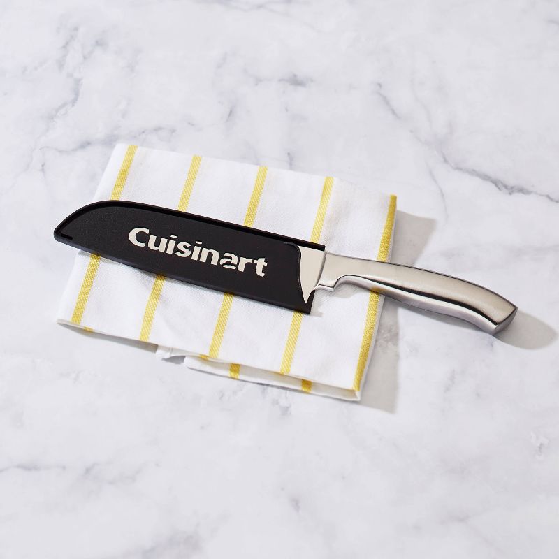 Cuisinart Classic 7&#34; Stainless Steel Santoku Knife with Blade Guard - C77SS-7SAN2, 5 of 6