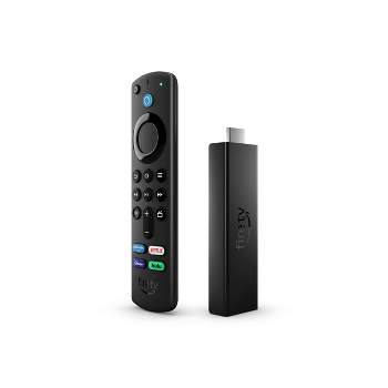Amazon Fire TV Stick 4K Max Streaming Device, Wi-Fi 6, Alexa Voice Remote -  Includes TV Controls