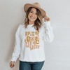 Simply Sage Market Women's Graphic Sweatshirt Ride or Die Wild West - 2 of 3