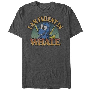 Men's Finding Dory I am Fluent in Whale T-Shirt - 1 of 4