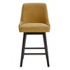 Spruce&Spring Upholstered Counter Height Swivel Bar Stools - 3 of 4
