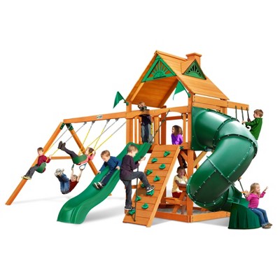 target wooden swing sets