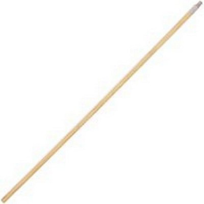 Linzer 48-inch Natural Wood Extension Pole with Metal Tip