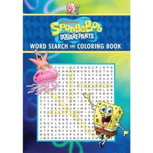 Spongebob Squarepants Word Search and Coloring Book - (Coloring Book & Word Search) by  Editors of Thunder Bay Press (Paperback) - 1 of 1