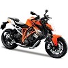 KTM 1290 Super Duke R Orange 1/12 Diecast Motorcycle Model by Maisto - 2 of 3