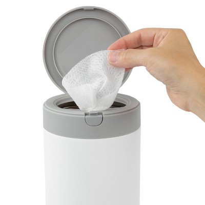 Tovolo Spectrum Disinfecting Wipe Canister White: Stainless Steel Kitchen Storage Organizer, 11.75" Height, 7.25" Width — фото 2