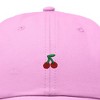 Dalix Lil Cherry Embroidered Cotton Summer Outdoor Baseball Cap Dad Hat Womens - 2 of 4