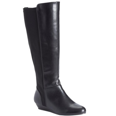 Comfortview Women's The Claudette Tall Wide Calf Boot(Wide Widths Available)