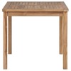 vidaXL Patio Table 31.5 in.x31.5 in.x30.3 in. Solid Teak Wood - 2 of 4