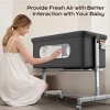 BabyBond 3-in-1 Baby Bassinet with Comfy Mattress, Wheels & 6 Height Adjustments - 4 of 4