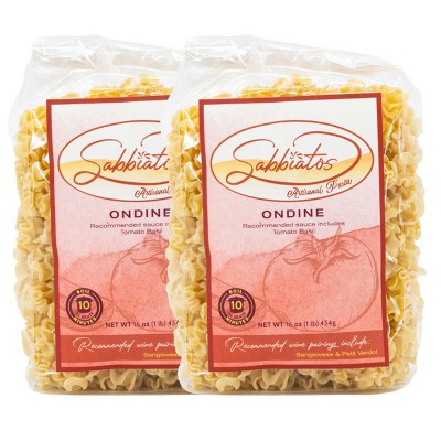 Sabbiatos 16 oz Ondine Pasta - Pack of 2