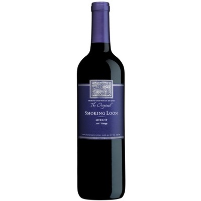 Smoking Loon Merlot Red Wine - 750ml Bottle