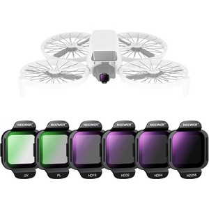 MaseiKar ND Filter Set is compatible with DJI Flip Drone Snap Multi-Coating HD Optical Glass Neutral Density Circular Polarized Lens Filter Kit - 1 of 4