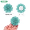 Unique Bargains Mesh Fabric Full Chiffon Flowers for DIY 12 Pcs - 3 of 4