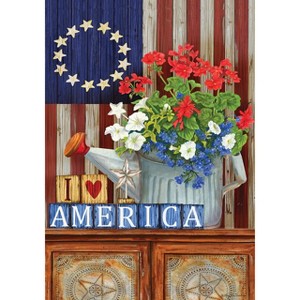 Briarwood Lane Summer Garden Flag 18x12.5 For Outdoor Americana Patriotic Garden Flag Flag For Summer Garden Flag Flags For Outside - 1 of 4