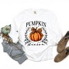 Simply Sage Market Pumpkin Season Leopard Bow Garment Dyed Long Sleeve - 3 of 4