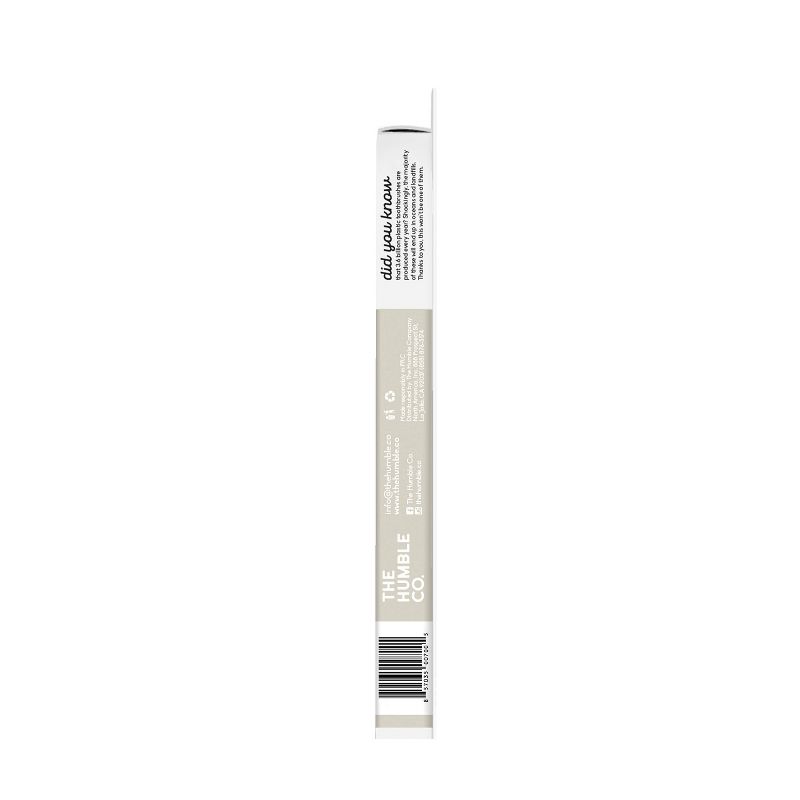 The Humble Co. Adult White Soft Toothbrush, 5 of 8