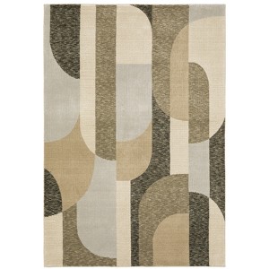 Oriental Weavers Strada STR02 Brown/ Beige Indoor Area Rug - 5'3" x 7'3" - 1 of 4