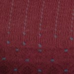 burgundy patterned fabric/gold frame