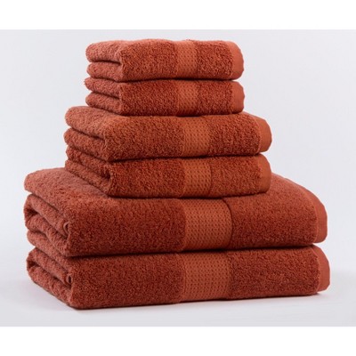 BrylaneHome BH Studio 6 Piece Bath Towel Set