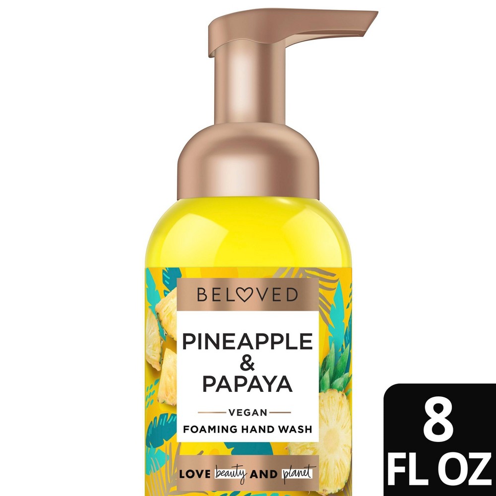 Photos - Soap / Hand Sanitiser Beloved Pineapple & Papaya Foaming Hand Wash - 8 fl oz