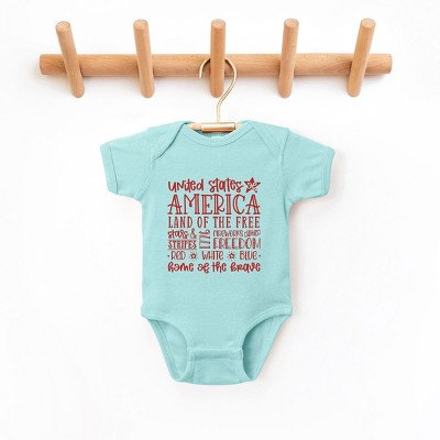 The Juniper Shop 4th Of July Subway Baby Bodysuit