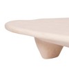 TOV Furniture Athen Faux Stone Coffee Table in Nude - 4 of 4