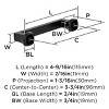 Amerock Hybridize  3-3/4 Inch Center-to-Center Pull for Cabinets, Drawers, and Furniture - 4 of 4